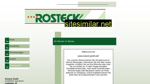 rosteck-gmbh.de alternative sites