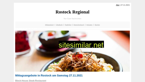 rostockregional.de alternative sites
