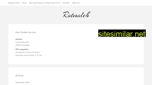 rotmolch.de alternative sites