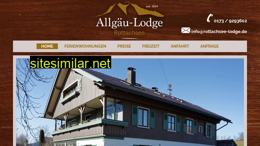 Rottachsee-lodge similar sites