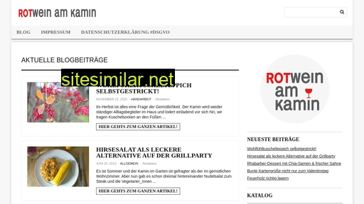 rotwein-am-kamin.de alternative sites