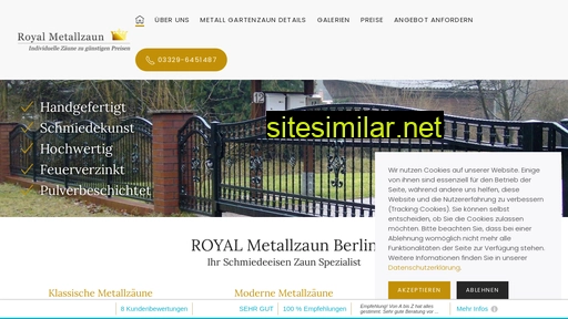 royal-metallzaun.de alternative sites