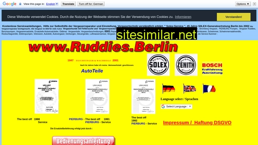 ruddis-berlin.de alternative sites
