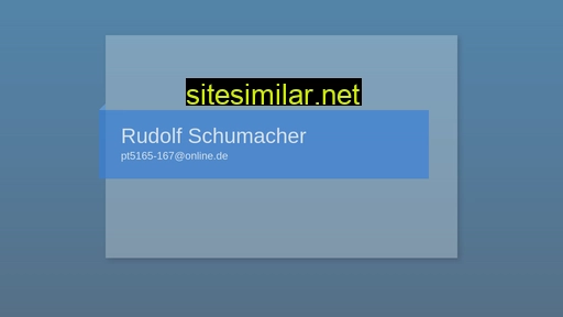 rudolf-schumacher.de alternative sites