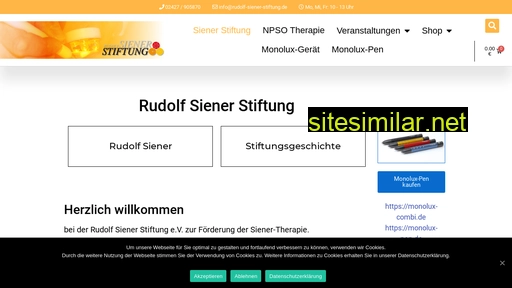 rudolf-siener-stiftung.de alternative sites