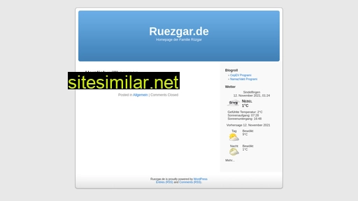 ruezgar.de alternative sites