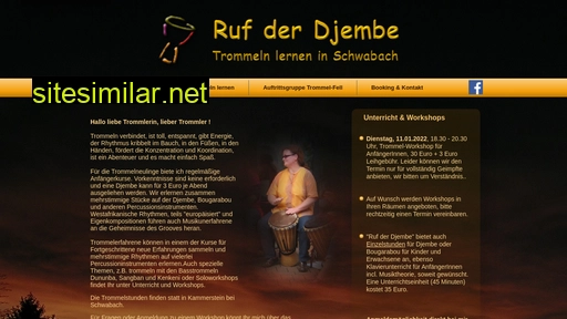 Ruf-der-djembe similar sites