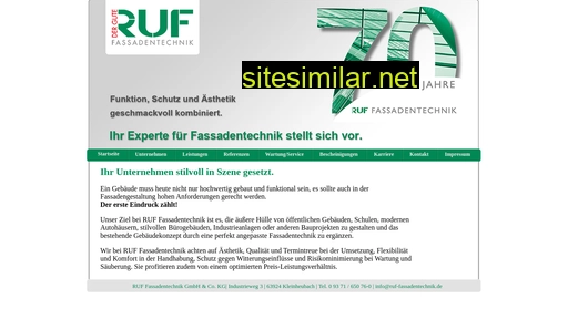 ruf-fassadentechnik.de alternative sites