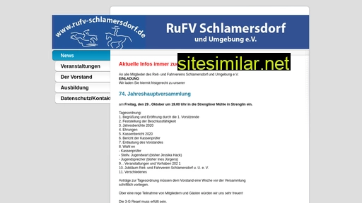 rufv-schlamersdorf.de alternative sites