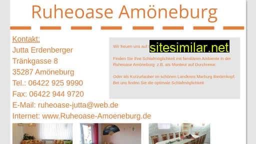ruheoase-amoeneburg.de alternative sites