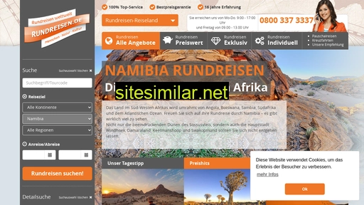 rundreisen-namibia.de alternative sites