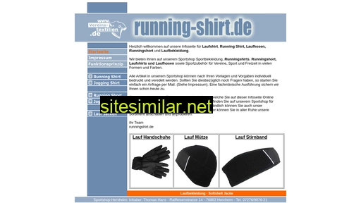 running-shirt.de alternative sites