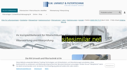 rw-umwelt-filtertechnik.de alternative sites