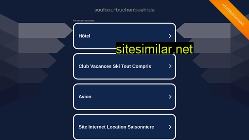 saalbau-buchenbuehl.de alternative sites