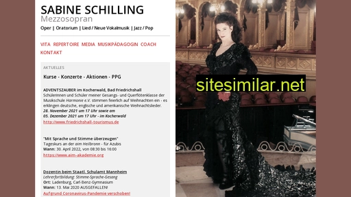 sabine-schilling-mezzosopran.de alternative sites
