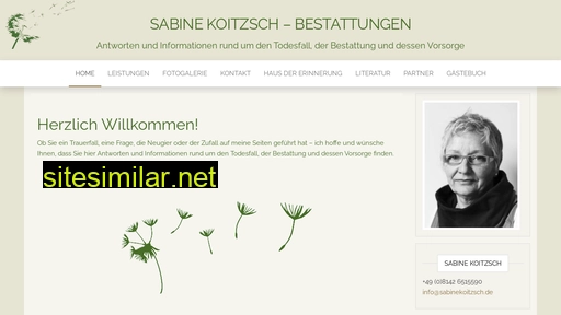 sabinekoitzsch.de alternative sites