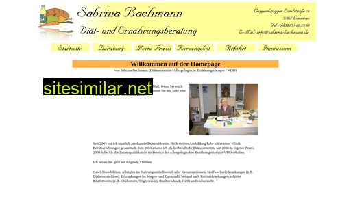 sabrina-bachmann.de alternative sites