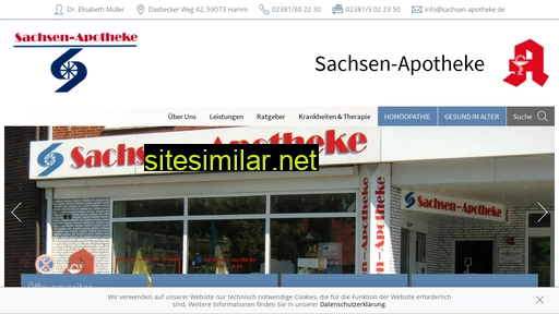 sachsen-apotheke.de alternative sites