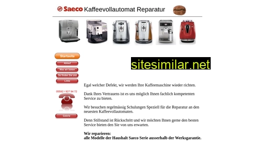 saeco-kaffeevollautomat-reparatur.de alternative sites