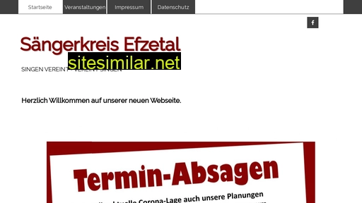 saengerkreis-efzetal.de alternative sites