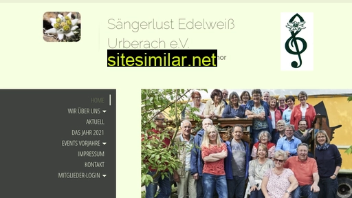 saengerlust-edelweiss.de alternative sites
