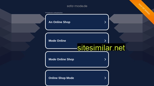 Safa-mode similar sites