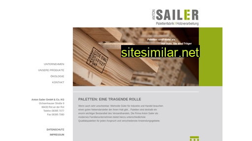 sailer-paletten.de alternative sites