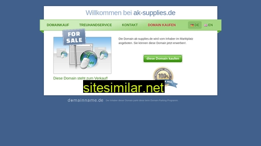 sale.ak-supplies.de alternative sites