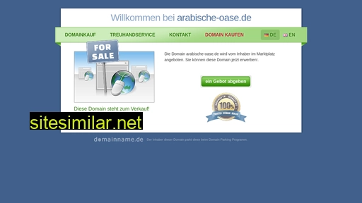 sale.arabische-oase.de alternative sites