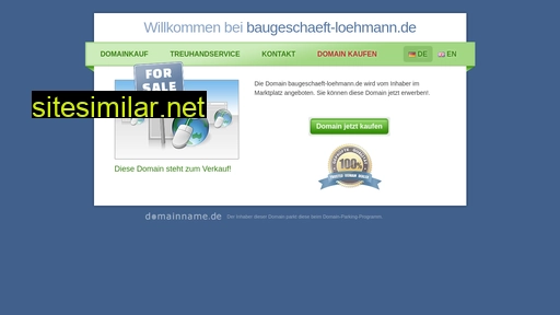 sale.baugeschaeft-loehmann.de alternative sites