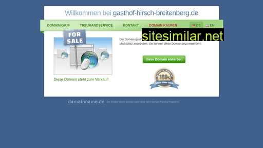 sale.gasthof-hirsch-breitenberg.de alternative sites