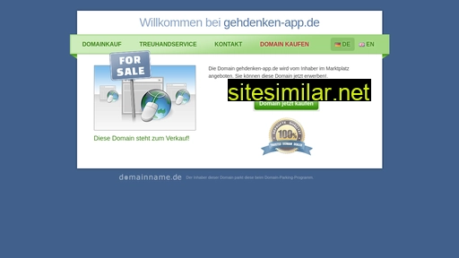 sale.gehdenken-app.de alternative sites