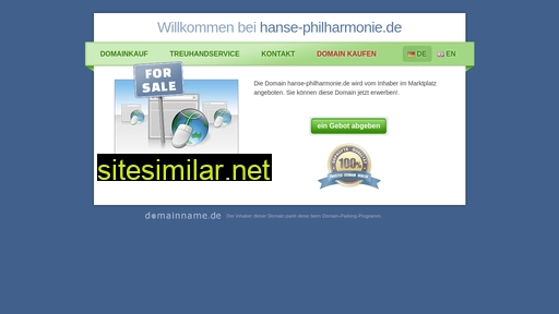 sale.hanse-philharmonie.de alternative sites