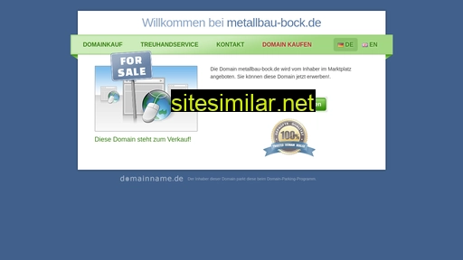 sale.metallbau-bock.de alternative sites