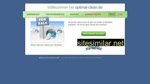 sale.optimal-clean.de alternative sites
