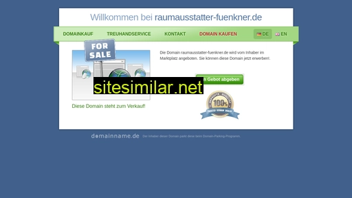 sale.raumausstatter-fuenkner.de alternative sites