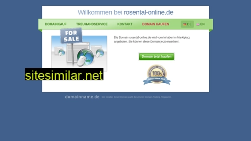 sale.rosental-online.de alternative sites