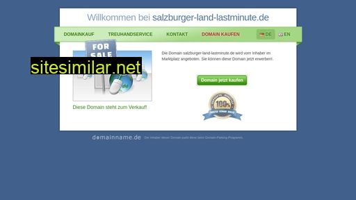 sale.salzburger-land-lastminute.de alternative sites