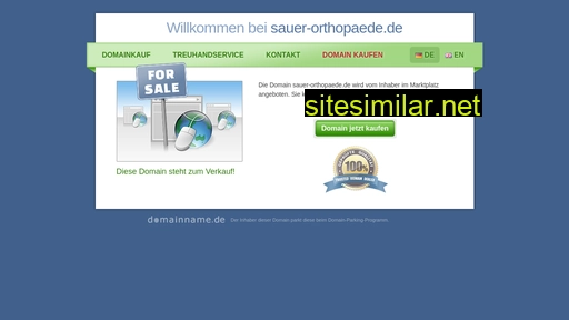 sale.sauer-orthopaede.de alternative sites