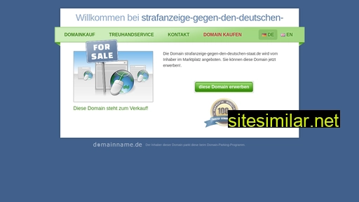 sale.strafanzeige-gegen-den-deutschen-staat.de alternative sites