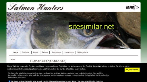 salmon-hunters.de alternative sites