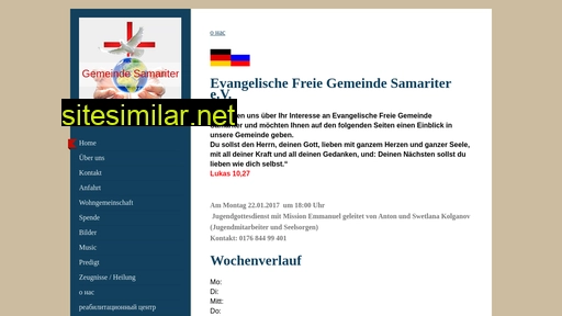 samaritergemeinde.de alternative sites