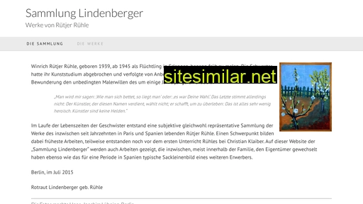 sammlung-lindenberger.de alternative sites