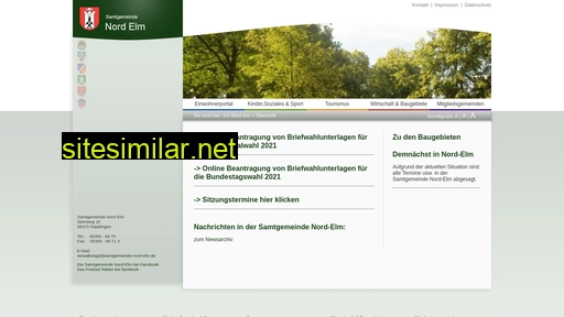 samtgemeinde-nord-elm.de alternative sites