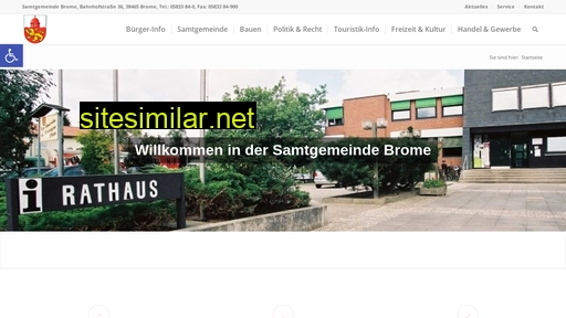 samtgemeinde-brome.de alternative sites