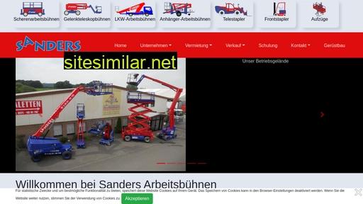 sanders-arbeitsbuehnen.de alternative sites