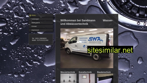 sandmann-wasser-abwassertechnik.de alternative sites