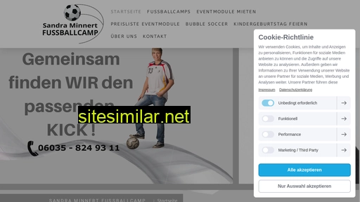 Sandraminnert-fussballcamp similar sites