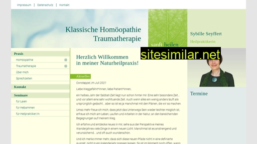 sanft-heilen-homoeopathie.de alternative sites