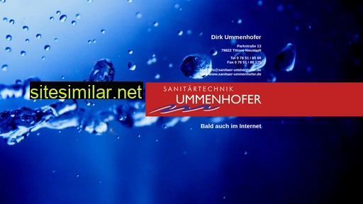 sanitaer-ummenhofer.de alternative sites